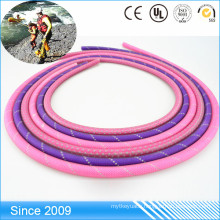 Durable Soft Round Rope Dog Leash Made With PVC Coated Nylon Rope